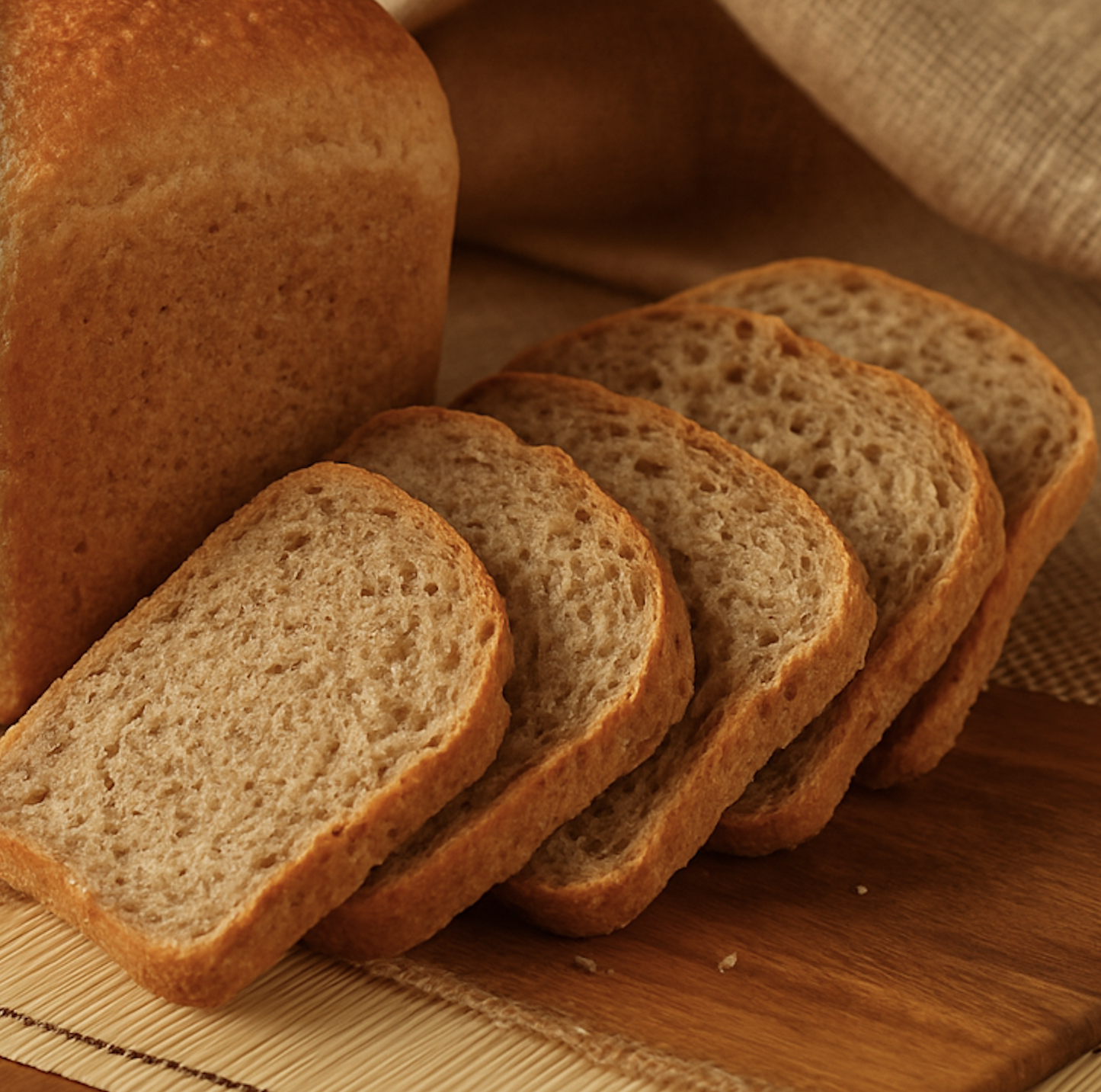 German whole-grain sourdough bread slices – handcrafted Brotzeit Bali Bakery